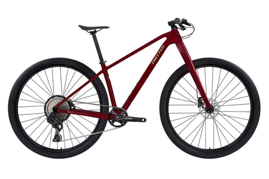 WARRIORpro- LT Carbon Hardtail MTB - Full Hydraulic Disc, Alloy Wheels