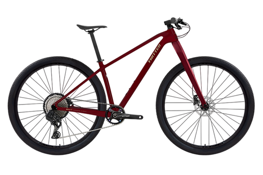 WARRIORpro- LT Carbon Hardtail MTB - Full Hydraulic Disc, Alloy Wheels