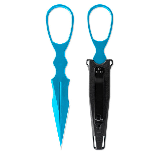 Skallywag Aluminum Dagger (Not Trainer) - Aqua
