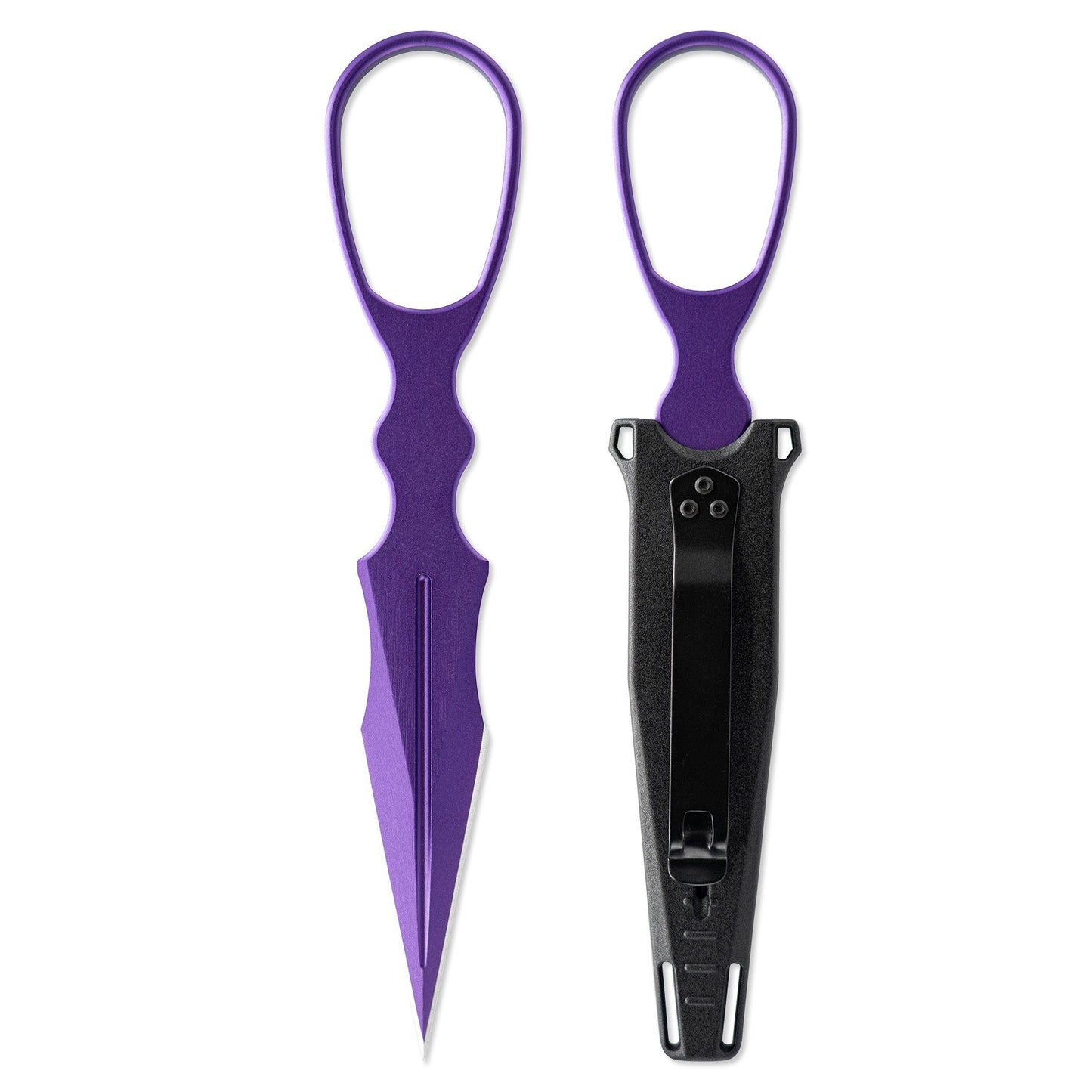 Skallywag Aluminum Dagger (Not Trainer) - Purple