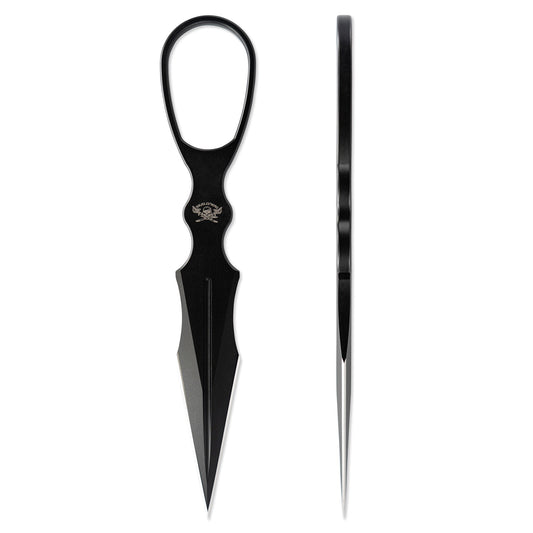 Skallywag Aluminum Dagger (Not Trainer) - Black