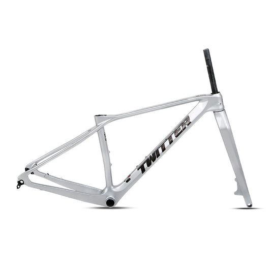 TWITTER M6 Carbon MTB Frame – T900 Mix, 29"/27.5", Strengthened XC, Gloss+UV Decals