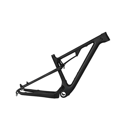 TWITTER OVERLORD Full Suspension Carbon MTB Frame – T800, 29"/27.5", AM, without Rear SHOX, No Decals