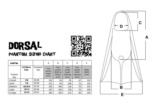 DORSAL Bodyboard Bodysurfing Floating Swimfins Hawaii (Flippers)