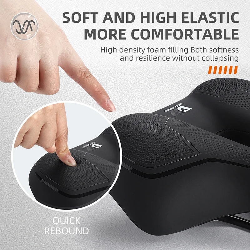 Shockproof Bike Saddle