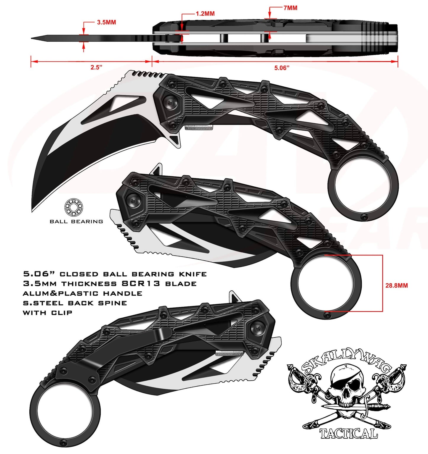 Talon Folding Karambit