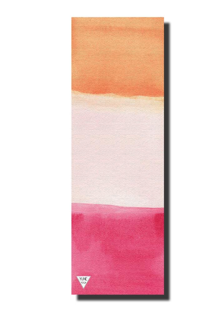 Yoga Mat | 6mm Thick | Pink | Non-Slip | Eco Friendly | Yune Yoga | Apollo