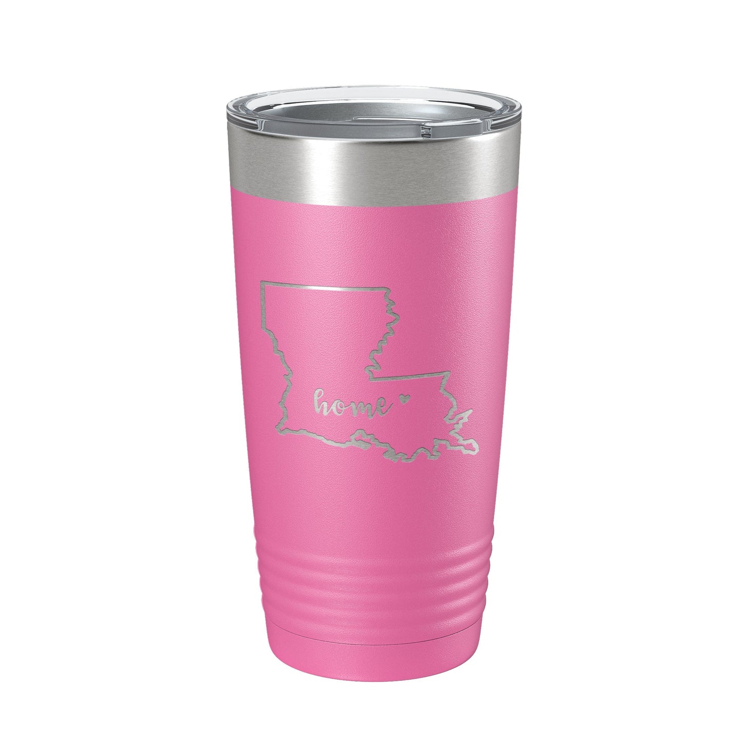 Louisiana Tumbler Home State Travel Mug Insulated Laser Engraved Map Coffee Cup 20 oz-11