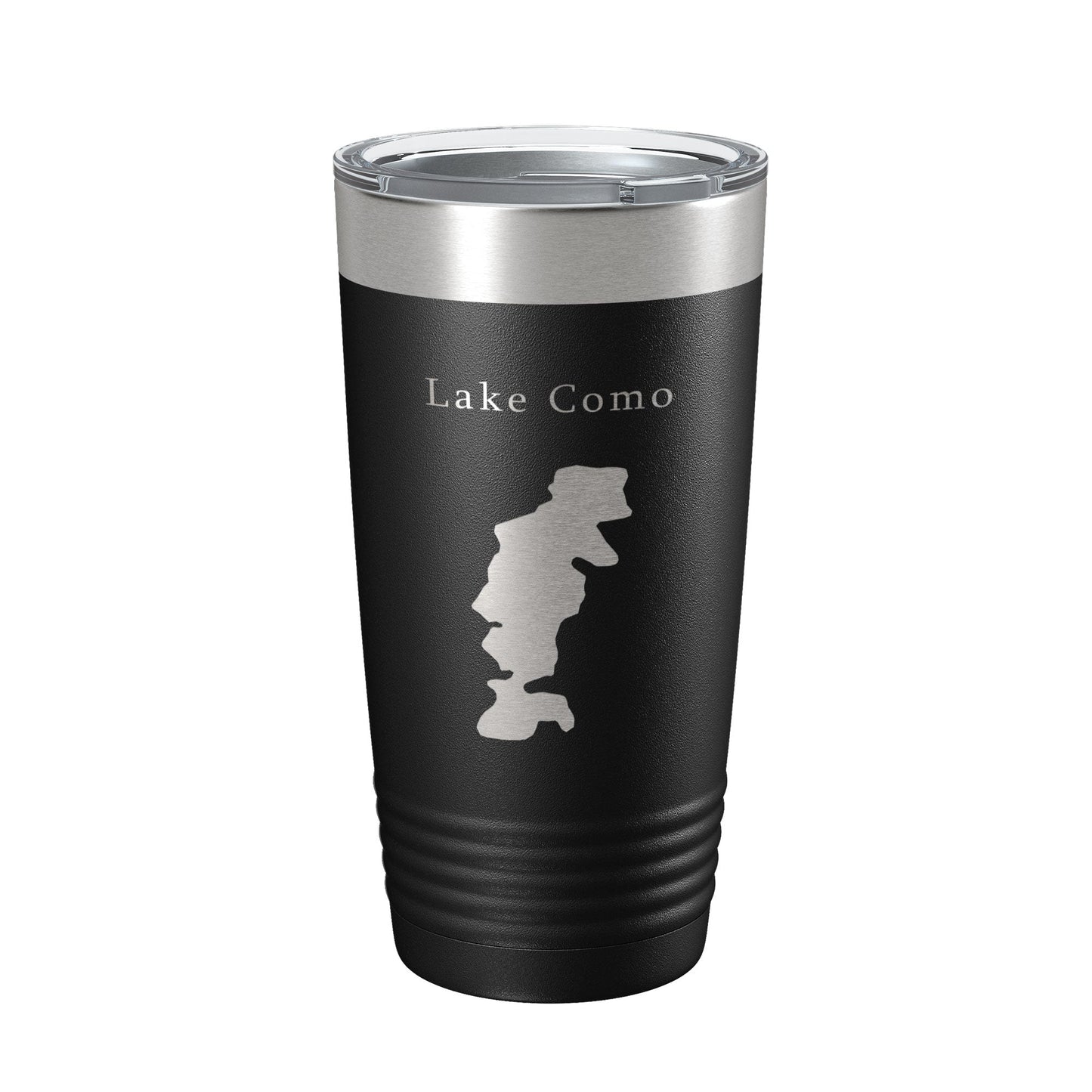 Lake Como Map Tumbler Travel Mug Insulated Laser Engraved Coffee Cup Florida 20 oz