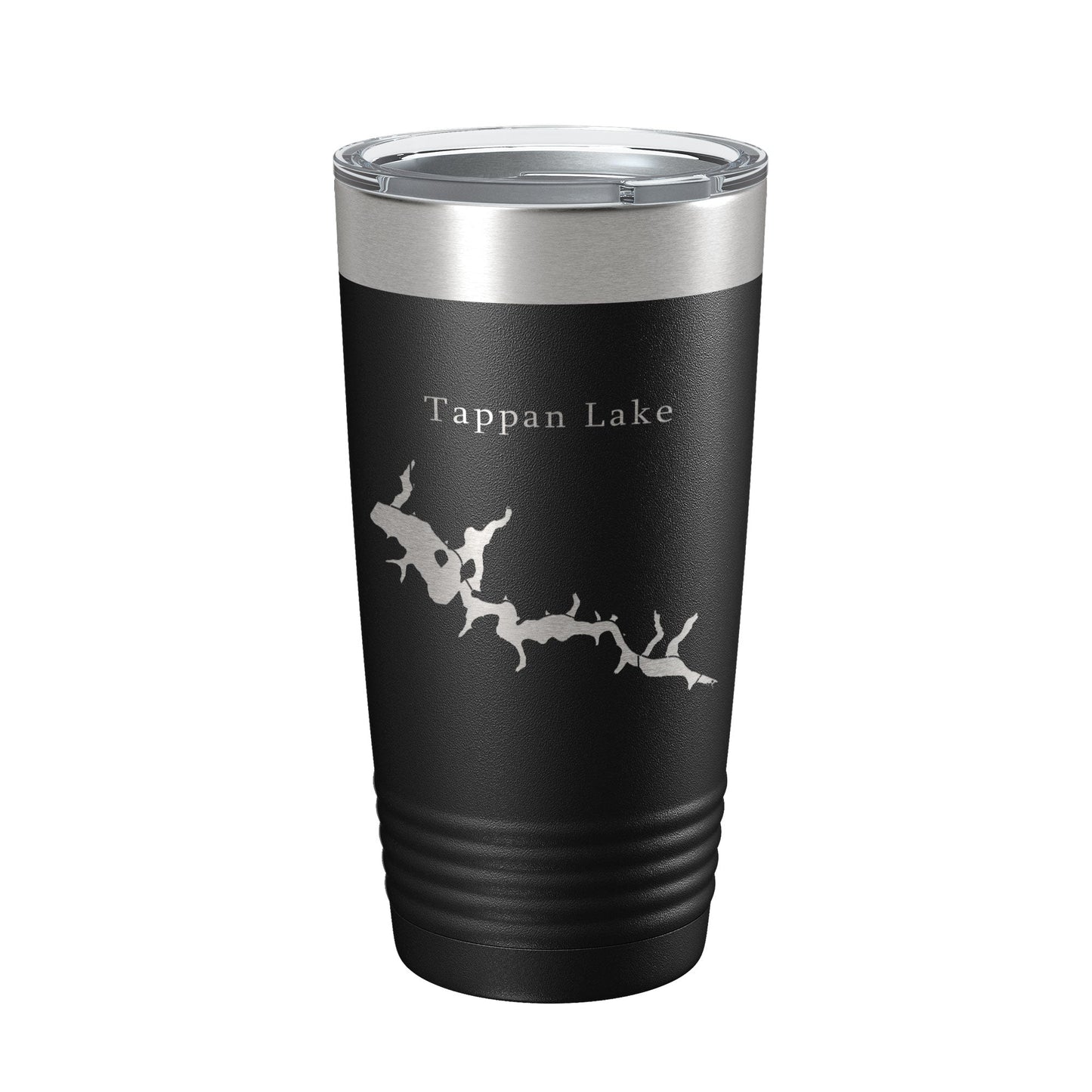 Tappan Lake Map Tumbler Travel Mug Insulated Laser Engraved Coffee Cup Ohio 20 oz
