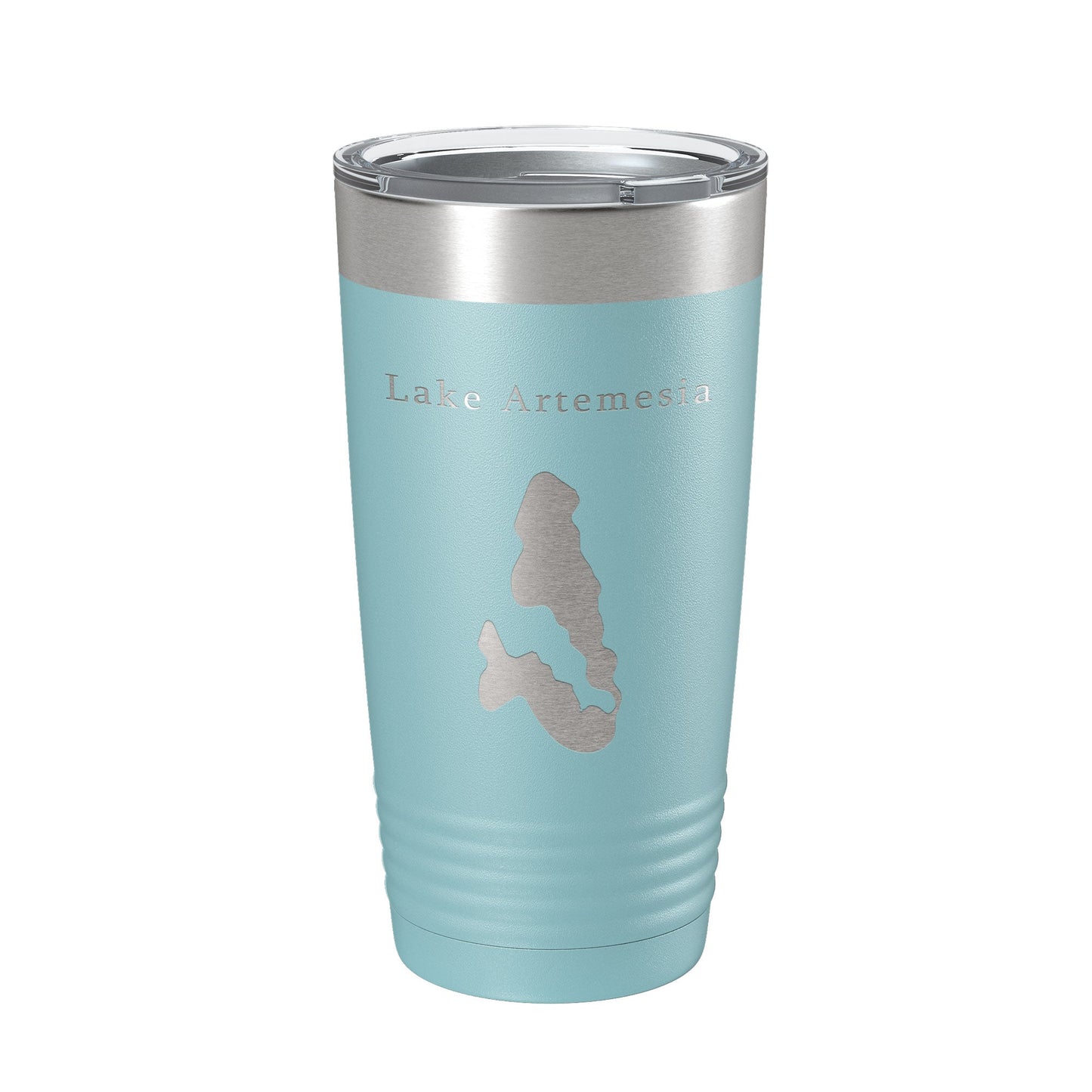 Lake Artemesia Map Tumbler Travel Mug Insulated Laser Engraved Coffee Cup Maryland 20 oz