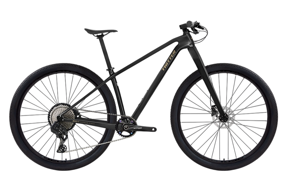 WARRIORpro- LT Carbon Hardtail MTB - Full Hydraulic Disc, Alloy Wheels