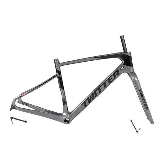 TWITTER GRAVEL Disc Carbon Road Frame Set – T800, 700C, Gravel & Endurance Ready