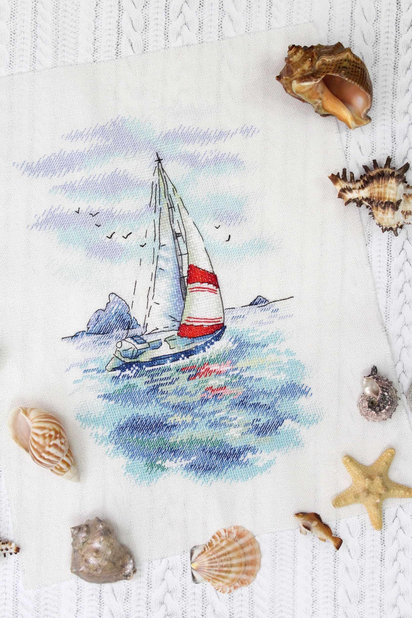 Sea Regatta SA-009 Cross-stitch kit