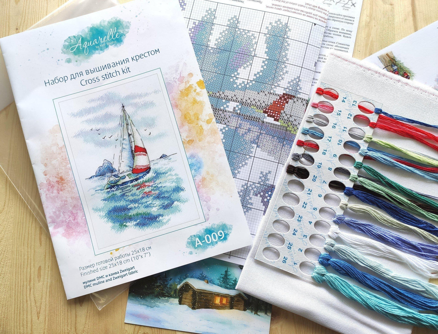 Sea Regatta SA-009 Cross-stitch kit