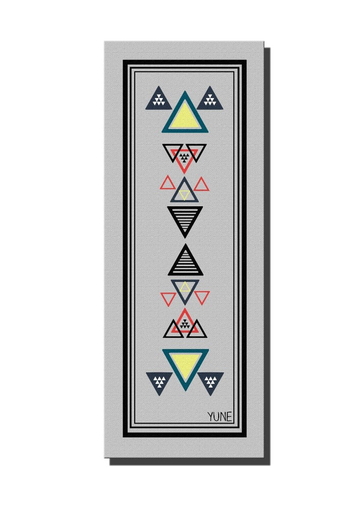 Yoga Mat | 6mm Thick | Gray | Non-Slip | Eco Friendly | Yune Yoga | Janet