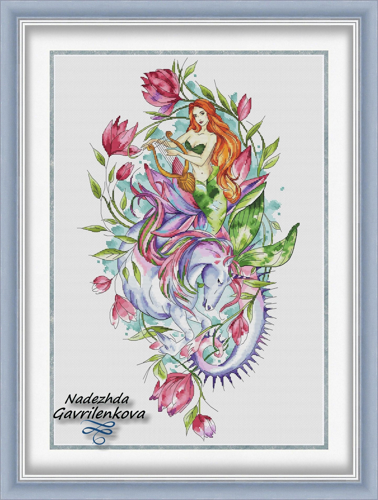 Underwater World-3  -  PDF Cross Stitch Pattern