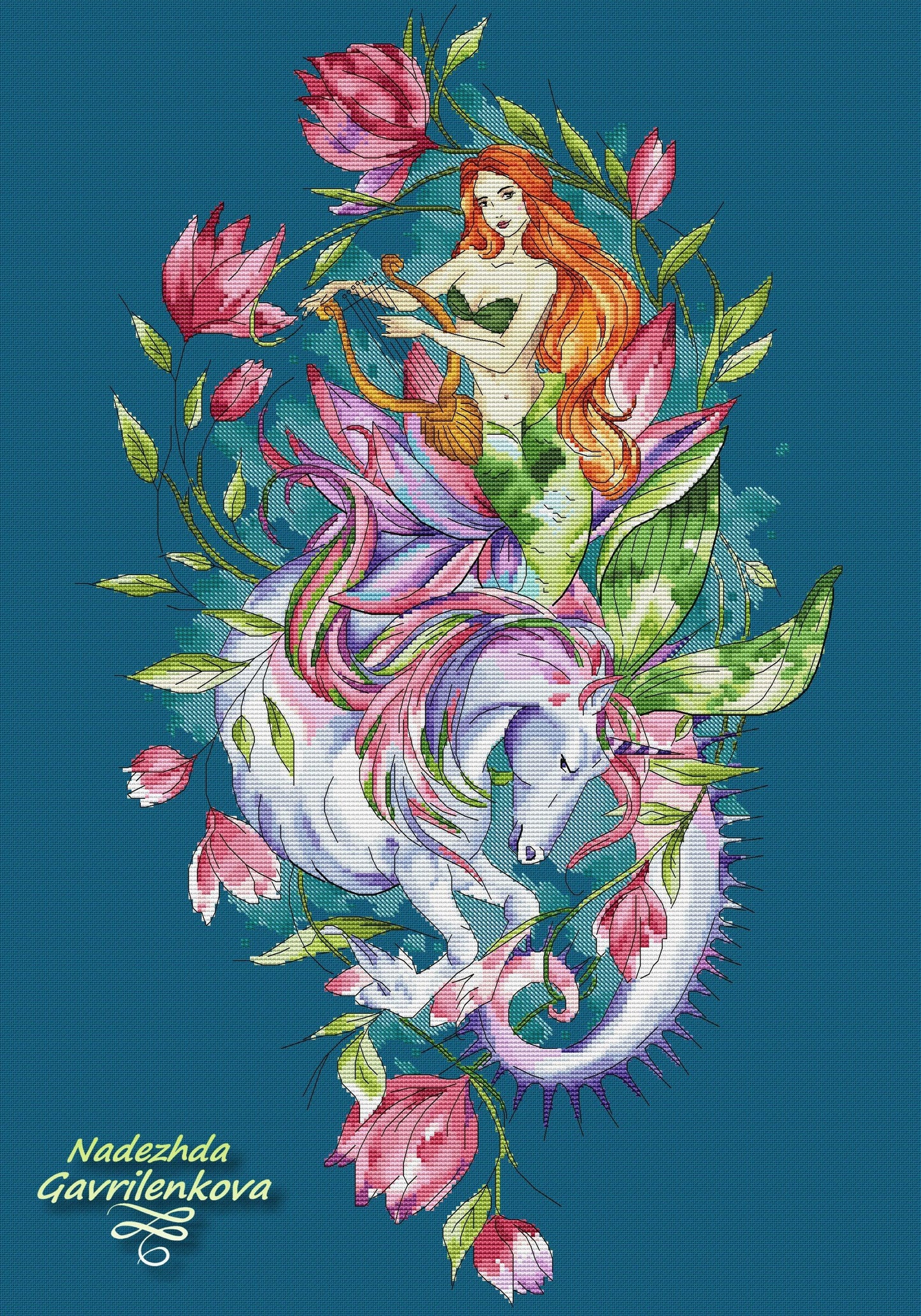 Underwater World-3  -  PDF Cross Stitch Pattern