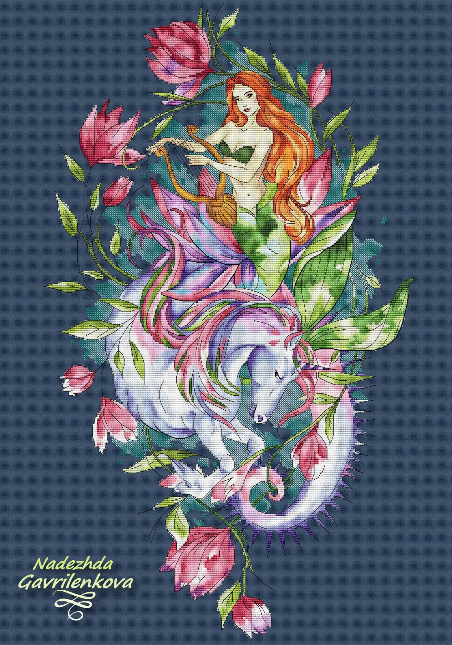 Underwater World-3  -  PDF Cross Stitch Pattern